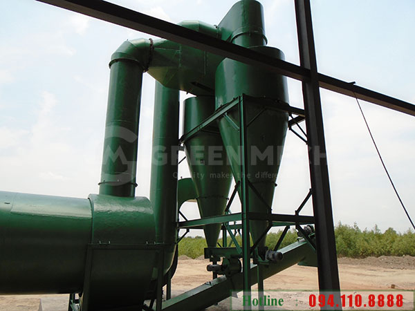 Máy sấy mùn cưa GREENMECH