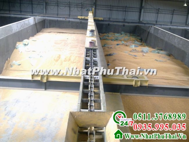 kho xá liệu dạng bột hạt