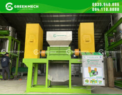 Máy nghiền 2 trục 300kg GREEN MECH chất lượng cao